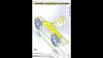 Application of parallelogram mechanism - Mechanical Animation #mechanics #animation