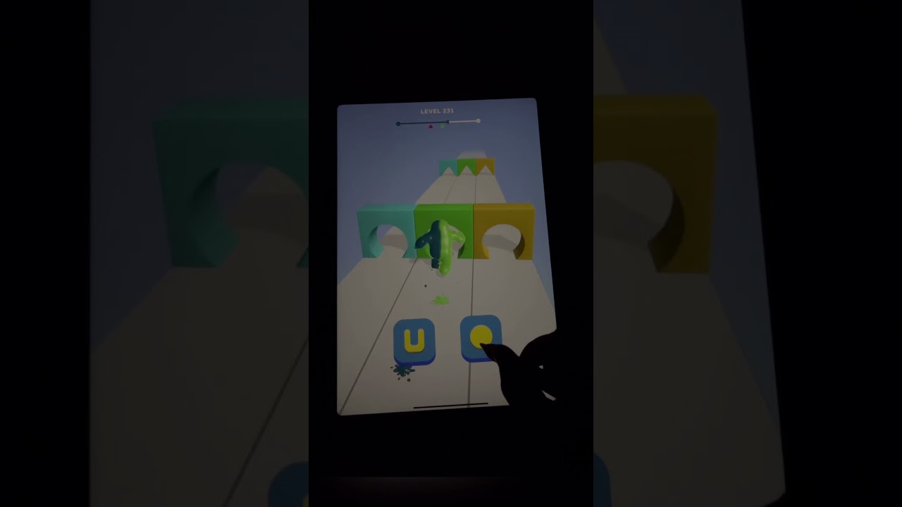 Blob shifter 3d LEVEL 231 #shortvideo #ytshorts #gaming #blobshifter3d #shadowshade