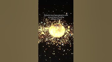 What If 50 Earths Orbited Saturn? 😱🪐 #spacesim