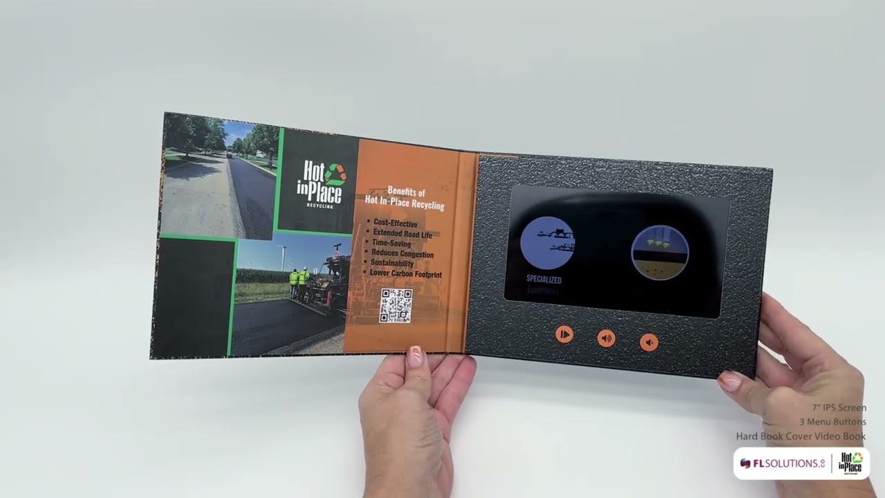 Hot In Place Video Book | Asphalt & Paving Industry Marketing | FL Solutions