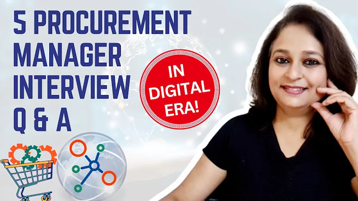 Procurement Manager Interview Questions and Answers  - Technology, E-Commerce & Digitization ✅