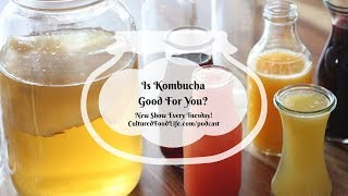 Podcast Episode 98: Is Kombucha Good For You?
