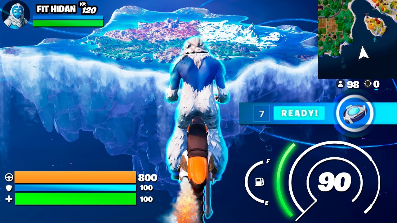 КАК ЛЕТАТЬ НА МОТОЦИКЛЕ В ФОРТНАЙТЕ - YouTube