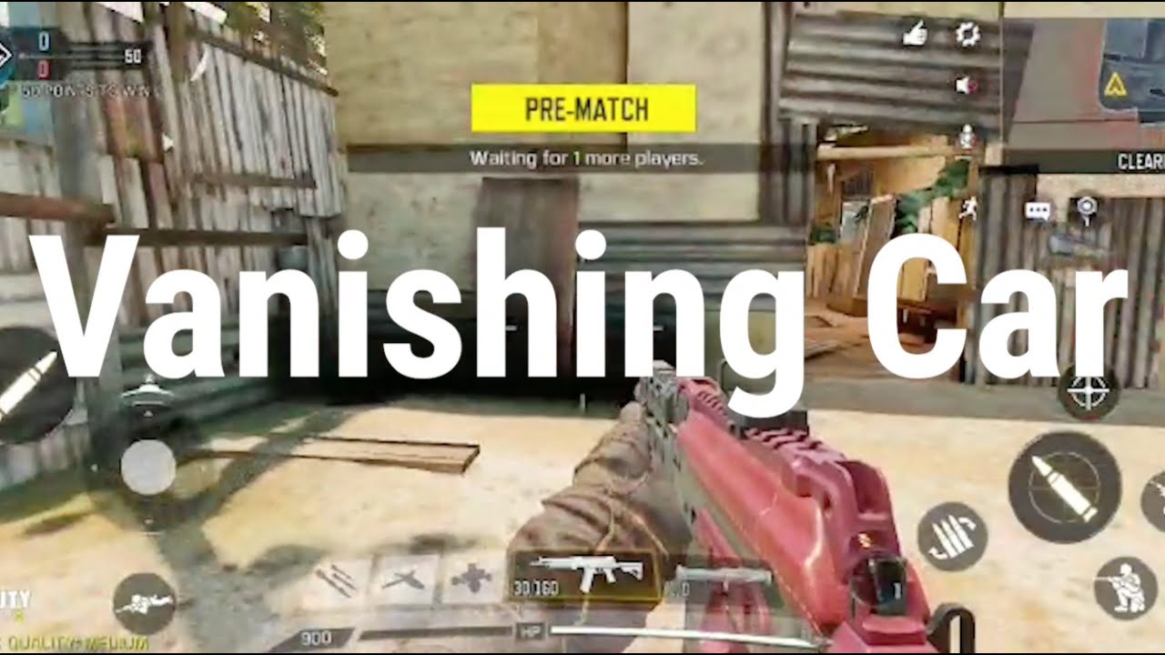 Vanishing Car | COD Mobile Multiplayer | COD Mobile Vehicle Glitches | COD Mobile Glitches pre match