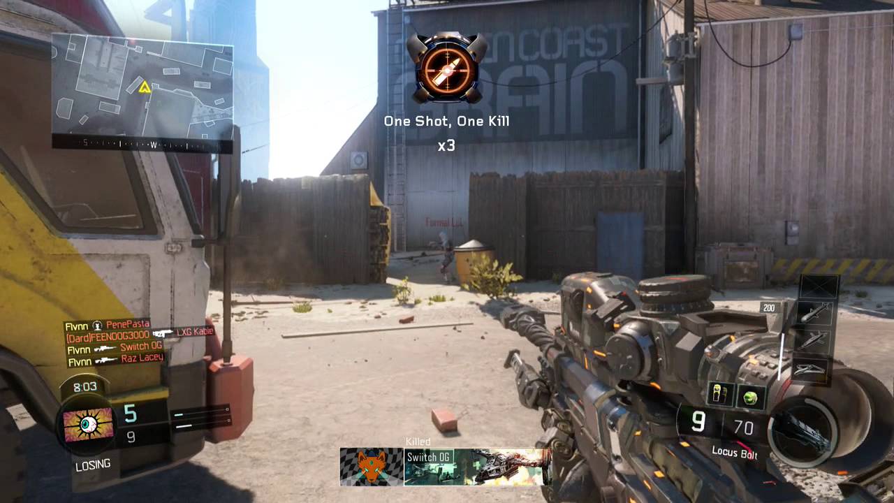 My first BO3 Sniper Clip FFA | Flvnn