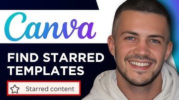 How To Find Starred Templates on Canva (Step-By-Step)