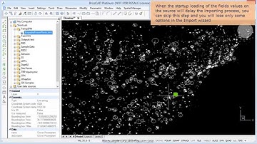 Speed up when importing heavy sources (BricsCAD) - Spatial Manager™ Blog
