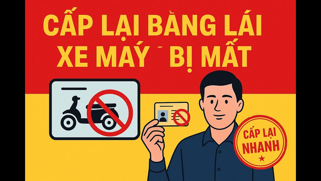 DỊCH VỤ CẤP LẠI BẰNG LÁI XE MÁY BỊ MẤT | TRUNG TÂM GIẤY PHÉP LÁI XE AN TÍN