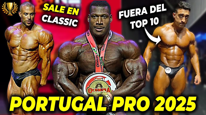 ¡RUBIEL INCREÍBLE! 🏆 + CLASSIC PHYSIQUE Horse Md + Jorge Tabet Portugal pro 2025