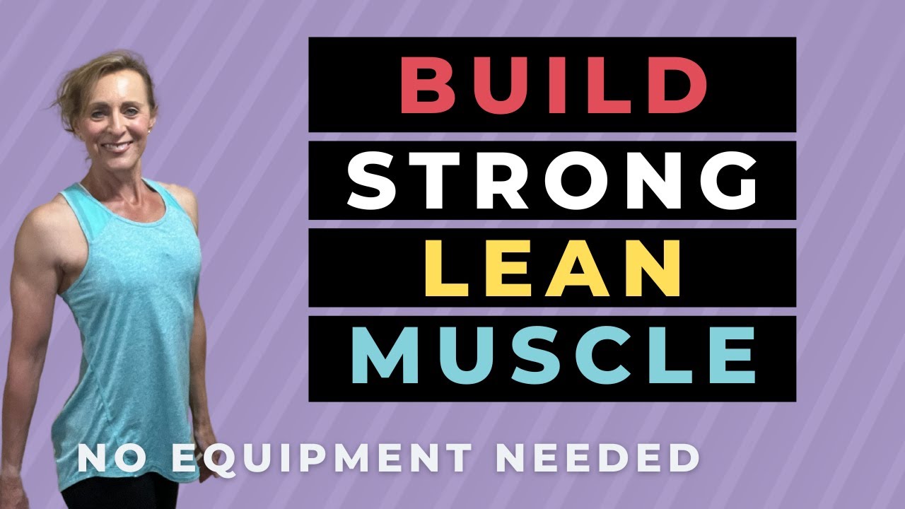 Build Strong Lean Muscles/Full Body Workout/Women Over 50 - YouTube