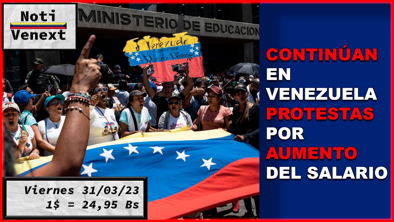 Noticias de impacto Venezuela Hoy 31 de marzo de 2023 SALARIO MÍNIMO
