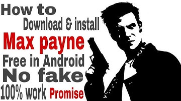 How To Download MAX PAYNE Game For Free On Any Android Device (Hindi/Urdu)