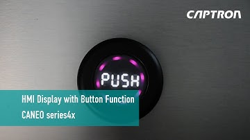 HMI Display with Button Function - CANEO series4x