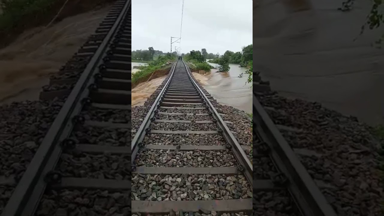 Heavy floods in Kamareddy 