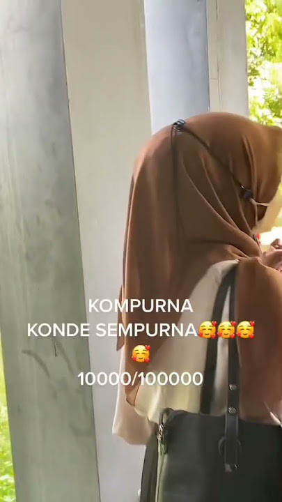Macam Bentuk Konde Jilbab Anak Kuliah Part 2