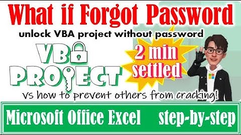 Remove VBA password without password 🔥 unlock VBA project without password #excel #password #vba