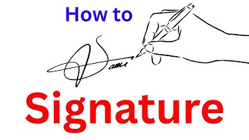 How to make a signature | Signature ideas for the letter B,D,H,R and T