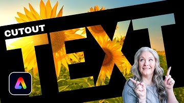 How to Create a Cutout Text Effect in Adobe Express (Easy Tutorial Under 2 Minutes)