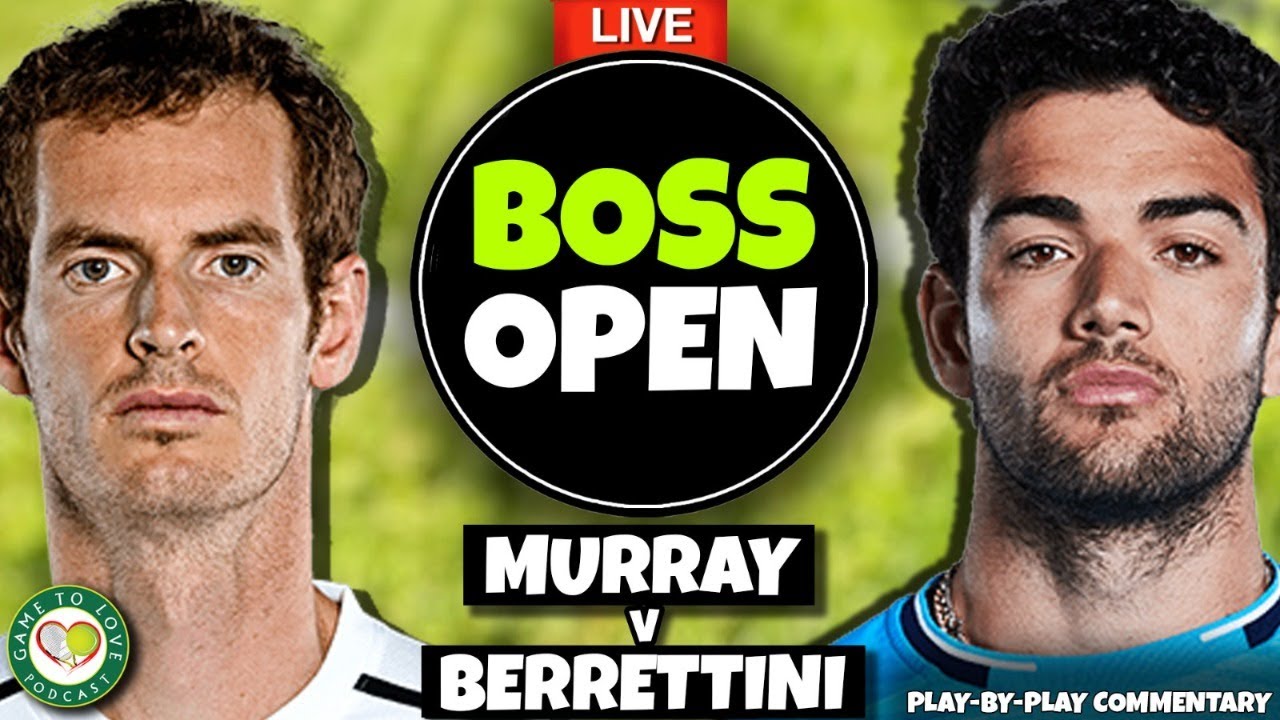 berrettini murray live