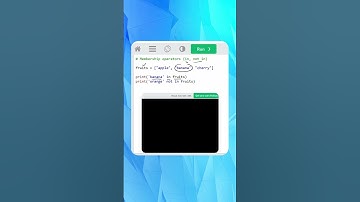 Python Short25 | Membership Operators | Complete Python in One Minute  | GATE DA | Puneet Kansal