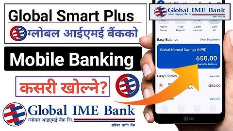 Global Ime Bank Mobile banking kasari Activate garne|How to Activate Global Ime Bank mobile banking 
