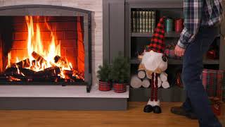 Plush Gnome with Telescoping Legs (8TAN147) from Evergreen