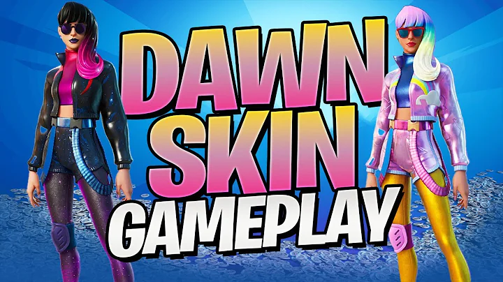 This Skin Has A Unique RUNNING Contrail (Fortnite Dawn Skin Gameplay)