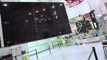 EUTELSAT 8 West B - Testing Solar Array Deployment