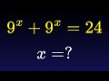 Hungary | An Elegant Exponential Algebra Problem