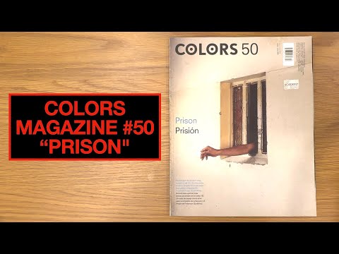 مجله کالرز شماره ۵۰ زندان ها کتاب تحریر مجله