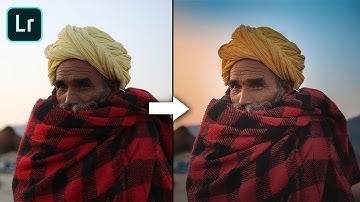How to change Background Colour in Lightroom Mobile | Portrait Editing