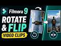 Filmora 9: How to Rotate &amp; Flip Video Clips Easily