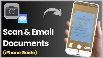How To Scan Documents On iPhone And Send To Email !
