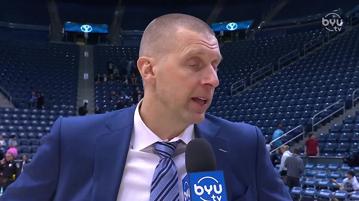 Mark Pope - Postgame vs. Weber State