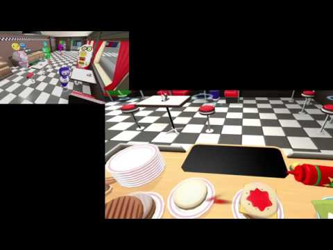 VR The Diner Duo — бесконечный режим для разработчиков