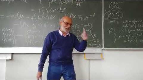 String Theory Lecture - 2 Part - 8/8 by Daya Shankar Kulshreshtha at the Univ. of Oldenburg