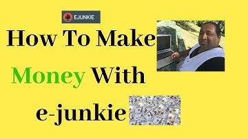 How to use e junkie. (quick video)