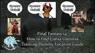 Final Fantasy 14: How to find Limsa Lominsa Training Dummy Guide
