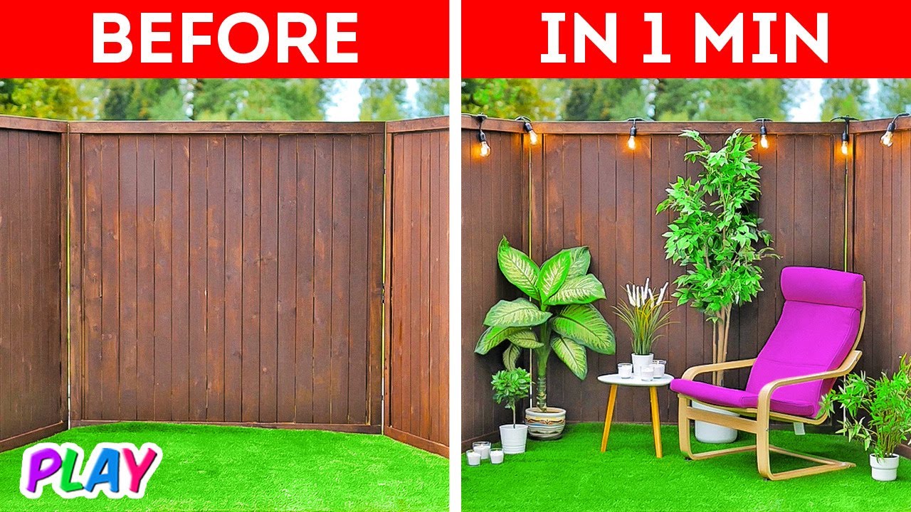 How To Transform Your Backyard On An Extreme Budget