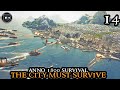 Running OUT OF SPACE - Anno 1800 SURVIVAL || HARDCORE City Builder Hardmode Challenge Part 14
