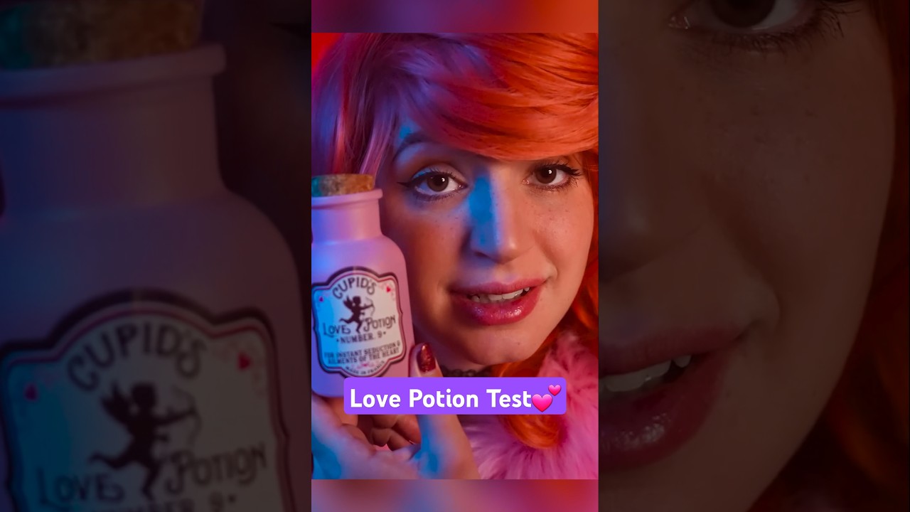 Testing a Love Potion on You 💕 #asmr #shorts