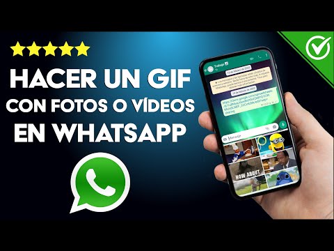 Cómo Hacer un GIF con Fotos o Vídeos en WhatsApp o Apps - Tutorial Fácil