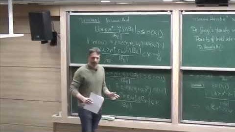 Giuseppe Mingione - Korean Lectures, #2 De Giorgi