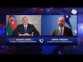 Глава Европейского Cовета Шарль Мишель позвонил президенту Азербайджана Ильхаму Алиеву
