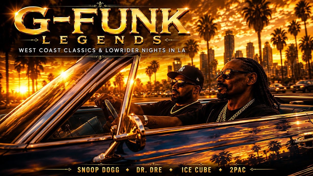 G-FUNK LEGENDS 💥| West Coast Classics & Lowrider Nights in LA