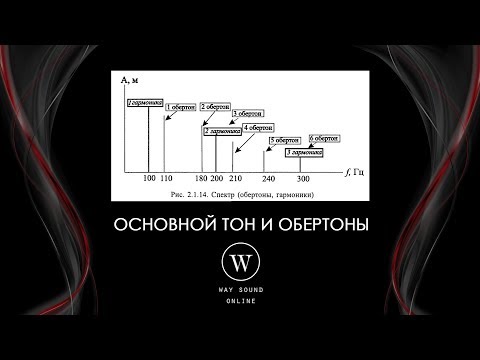 Основной тон и обертоны / Обертоны и гармоники