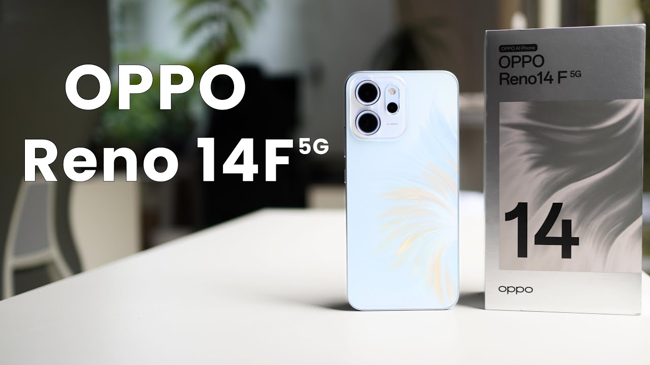 OPPO Reno 14F 5G: распаковка