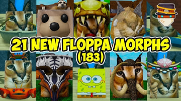 How to get ALL 21 NEW FLOPPA MORPHS in Find the Floppa Morphs (183) Prehistoric Map | Roblox