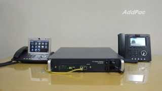 AddPac AP2650PMG PTT Media Gateway for PTT interworking with Legacy IP-PBX  (PTT 미디어 게이트웨이 연동 데모)