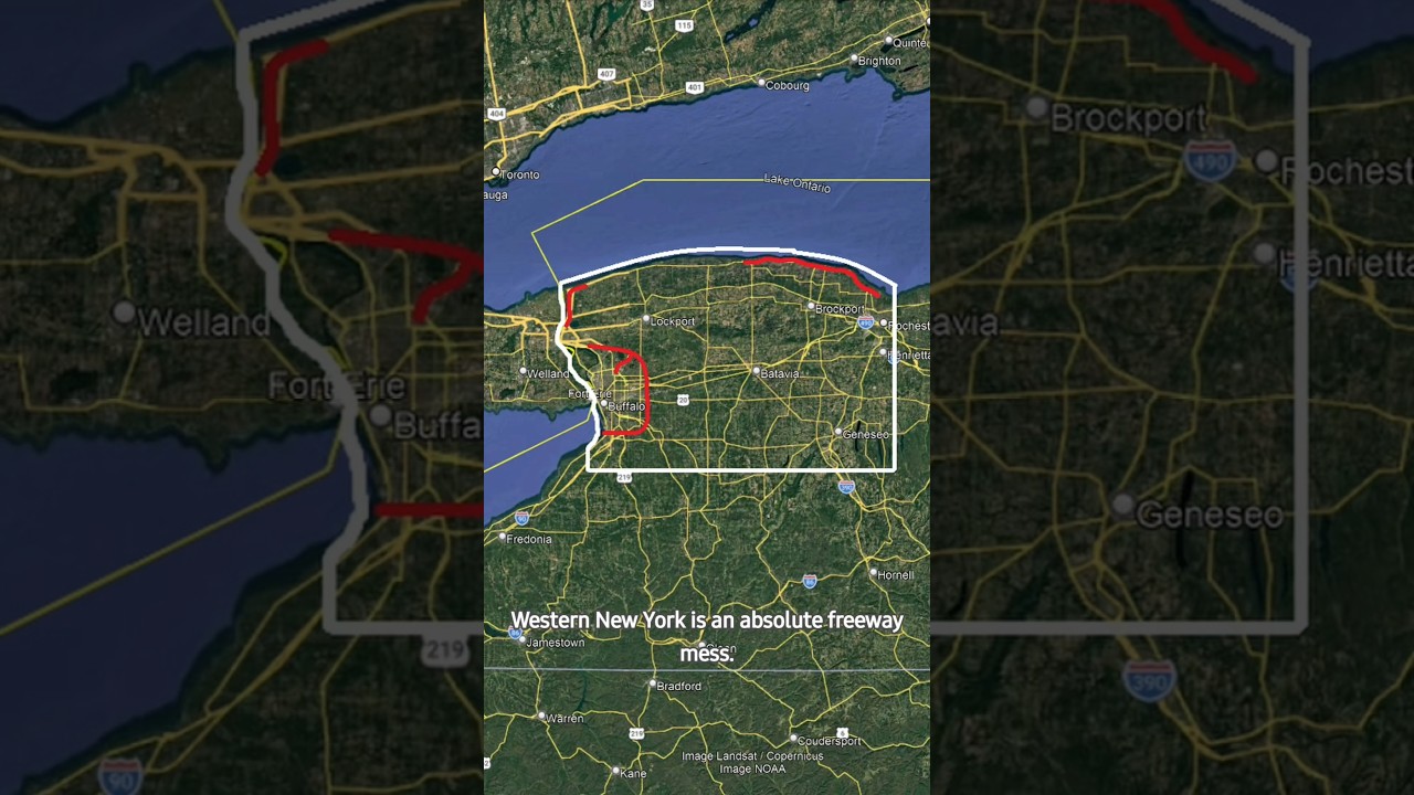 New York's Absolute Freeway Disaster #geography